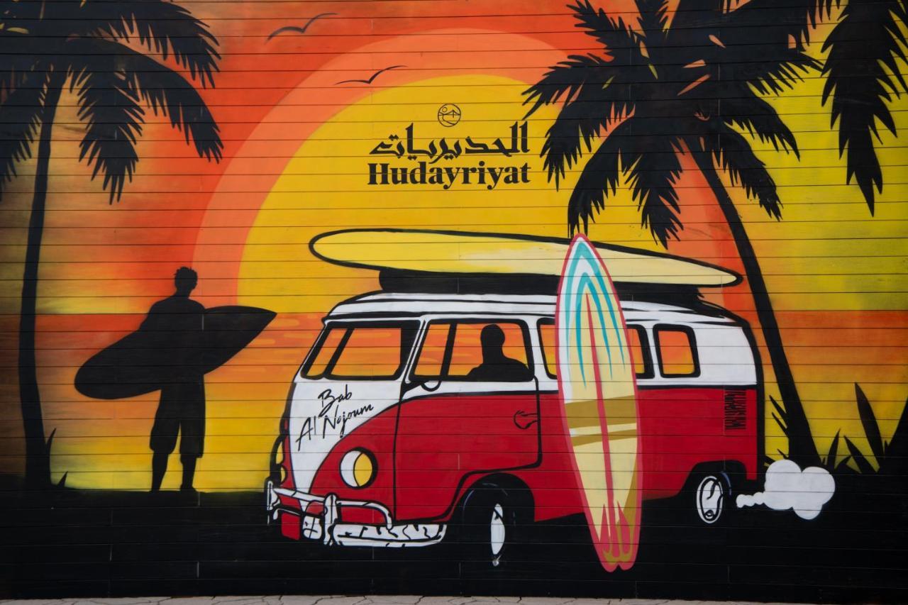 Bab Al Nojoum Hudayriyat Camp Hotell Abu Dhabi Exteriör bild