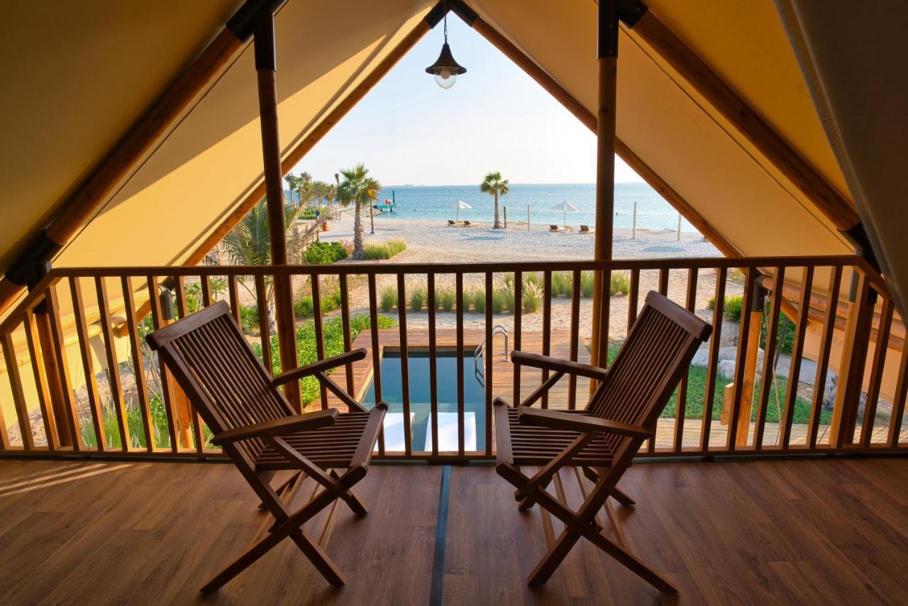 Bab Al Nojoum Hudayriyat Camp Hotell Abu Dhabi Exteriör bild