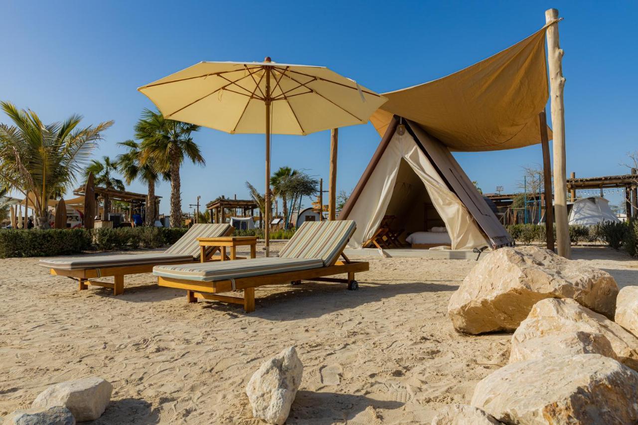 Bab Al Nojoum Hudayriyat Camp Hotell Abu Dhabi Exteriör bild