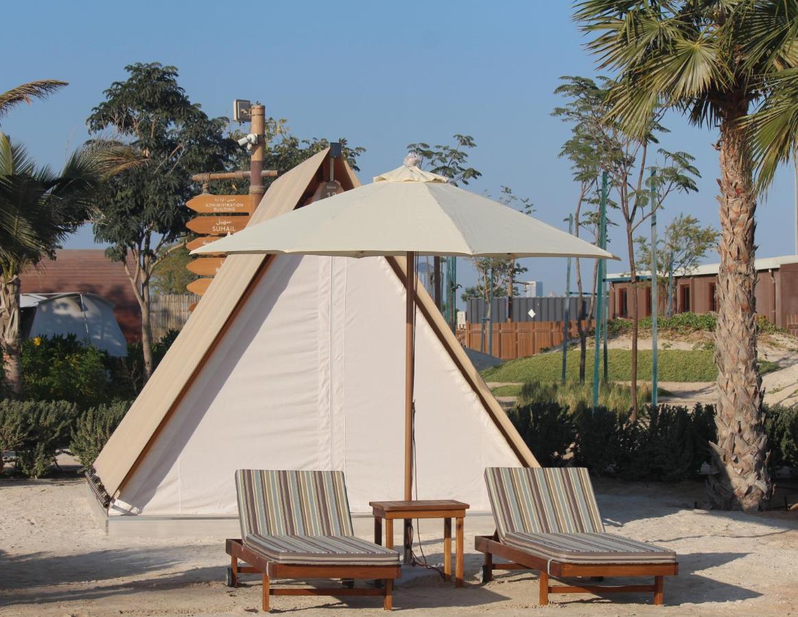 Bab Al Nojoum Hudayriyat Camp Hotell Abu Dhabi Exteriör bild